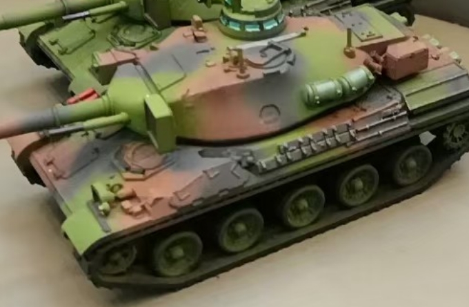 1/72 Scale Green France Amx-30 Main Battle Tank Finished Model - Picture 7 of 7