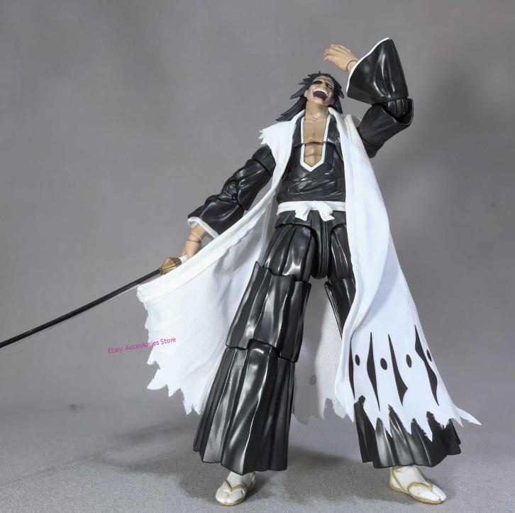 1/12 Custom Wired Cloak Cape Model for 6'' BLEACH Zaraki Kenpachi Action Figure - Picture 13 of 14