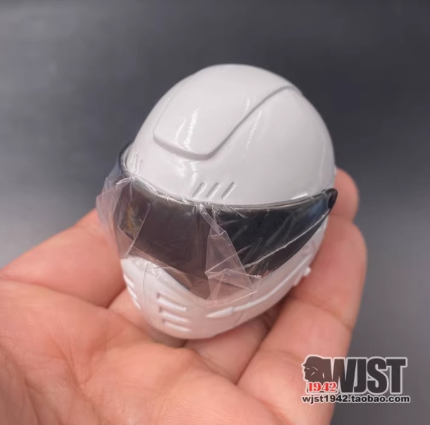 1/6 Scale Motorcycle Helmet Turnable Model Fit 12" Action Figure Dolls Body Toy - Picture 13 of 14