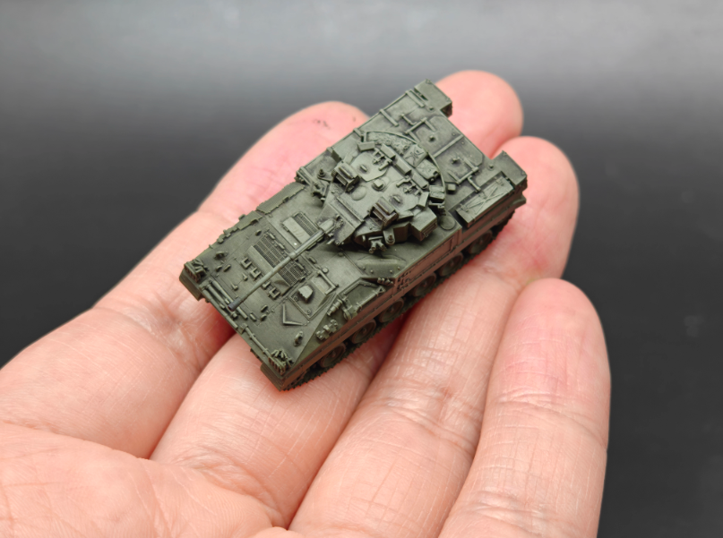 3D Printed 1/144 British Warrior Infantry Fighting Vehicle Finished Model - Picture 10 of 12