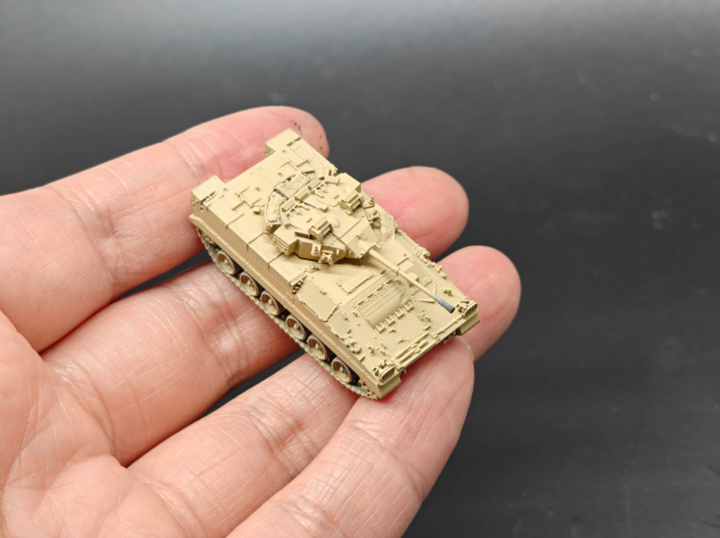 3D Printed 1/144 British Warrior Infantry Fighting Vehicle Finished Model - Picture 11 of 12