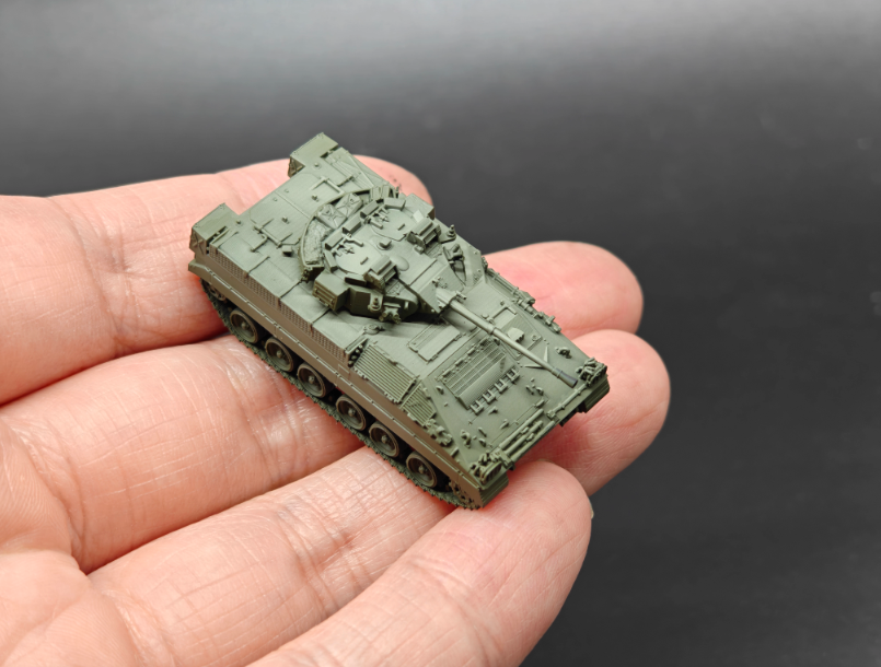 3D Printed 1/144 British Warrior Infantry Fighting Vehicle Finished Model - Picture 12 of 12