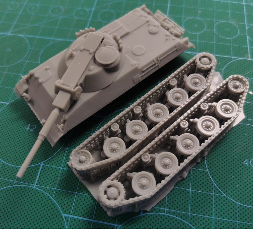 3D printing 1/72 Tank game German SPIC/HWK-12/Rhm•PW tank unpainted mode kit - Picture 14 of 15