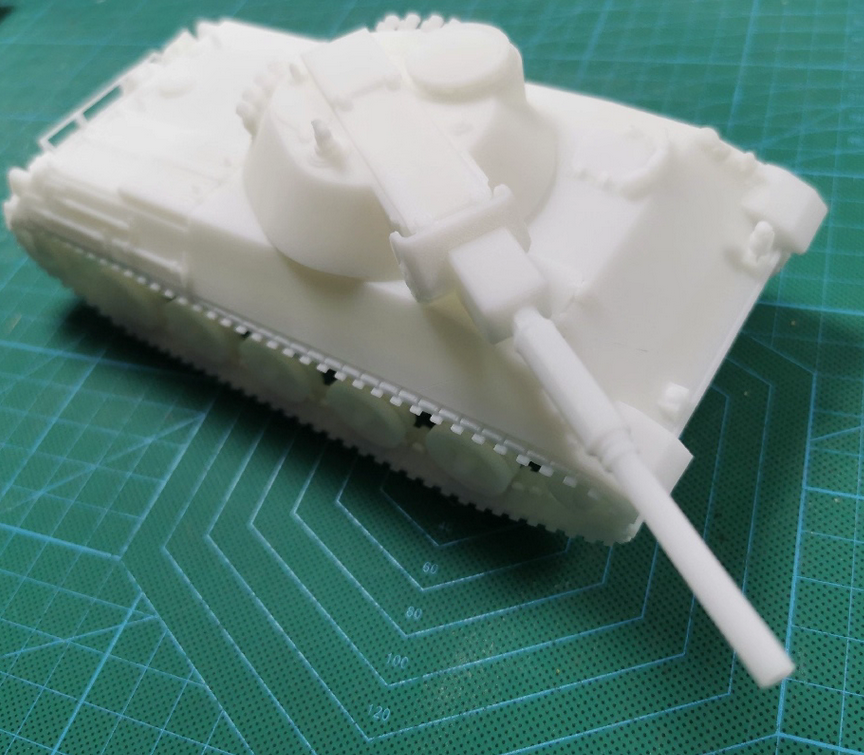 3D printing 1/72 Tank game German SPIC/HWK-12/Rhm•PW tank unpainted mode kit - Picture 15 of 15