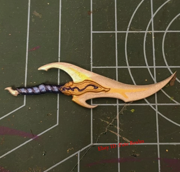 1/12 Sung Jin-Woo Sword Weapon Hand-Painted Model For 6″ Action Figur（No Figure）