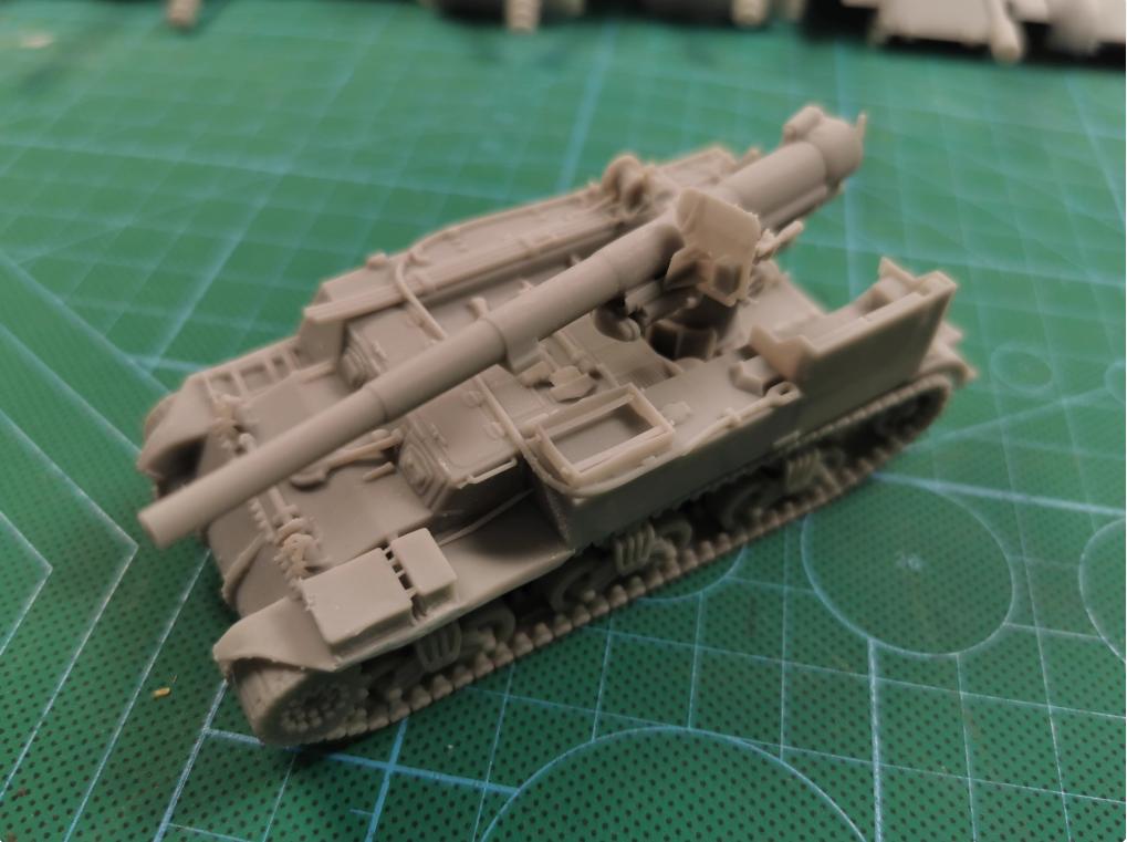 3D printed 1/72/35 model tank kit US self-propelled gun series M55/ M110A2 /M12 - Picture 15 of 18