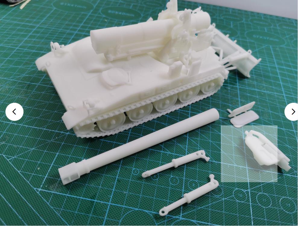 3D printed 1/72/35 model tank kit US self-propelled gun series M55/ M110A2 /M12 - Picture 18 of 18