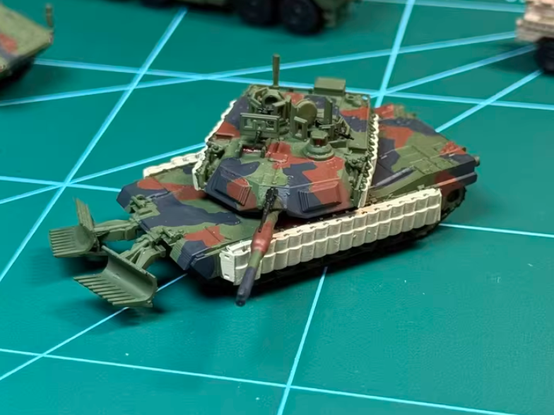 3D Printed 1/144 United States Abrams tank Finished - Picture 8 of 8