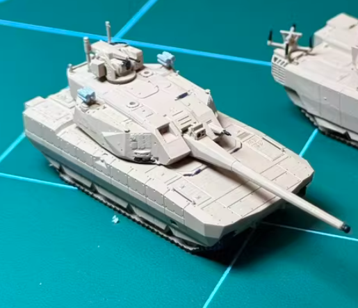 3D Printed 1/144 China's Type 100 support vehicle Finished - Picture 8 of 8