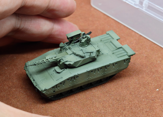 Vehículo blindado alemán KF41 1/144 impreso en 3D modelo terminado - Imagen 8 de 10