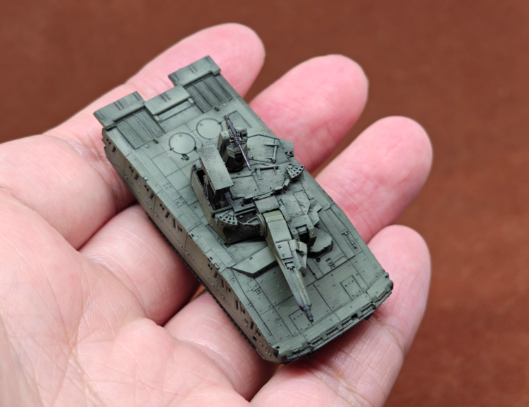 Vehículo blindado alemán KF41 1/144 impreso en 3D modelo terminado - Imagen 10 de 10