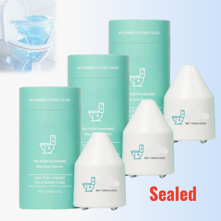 3X Crazy Clean Pro Toilet Bowl Cleaner, Crazy Clean Toilet Cleaner 120g (Sealed)