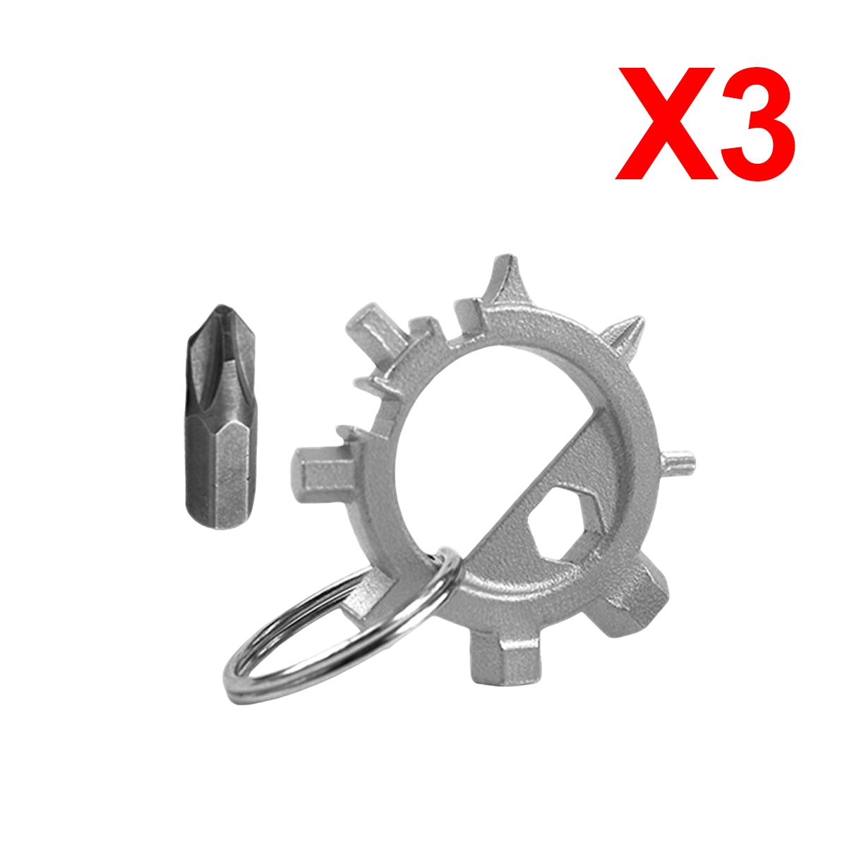 Keychain Screwdriver – Lightweight Screw Driver Multi-Function Repair Tool