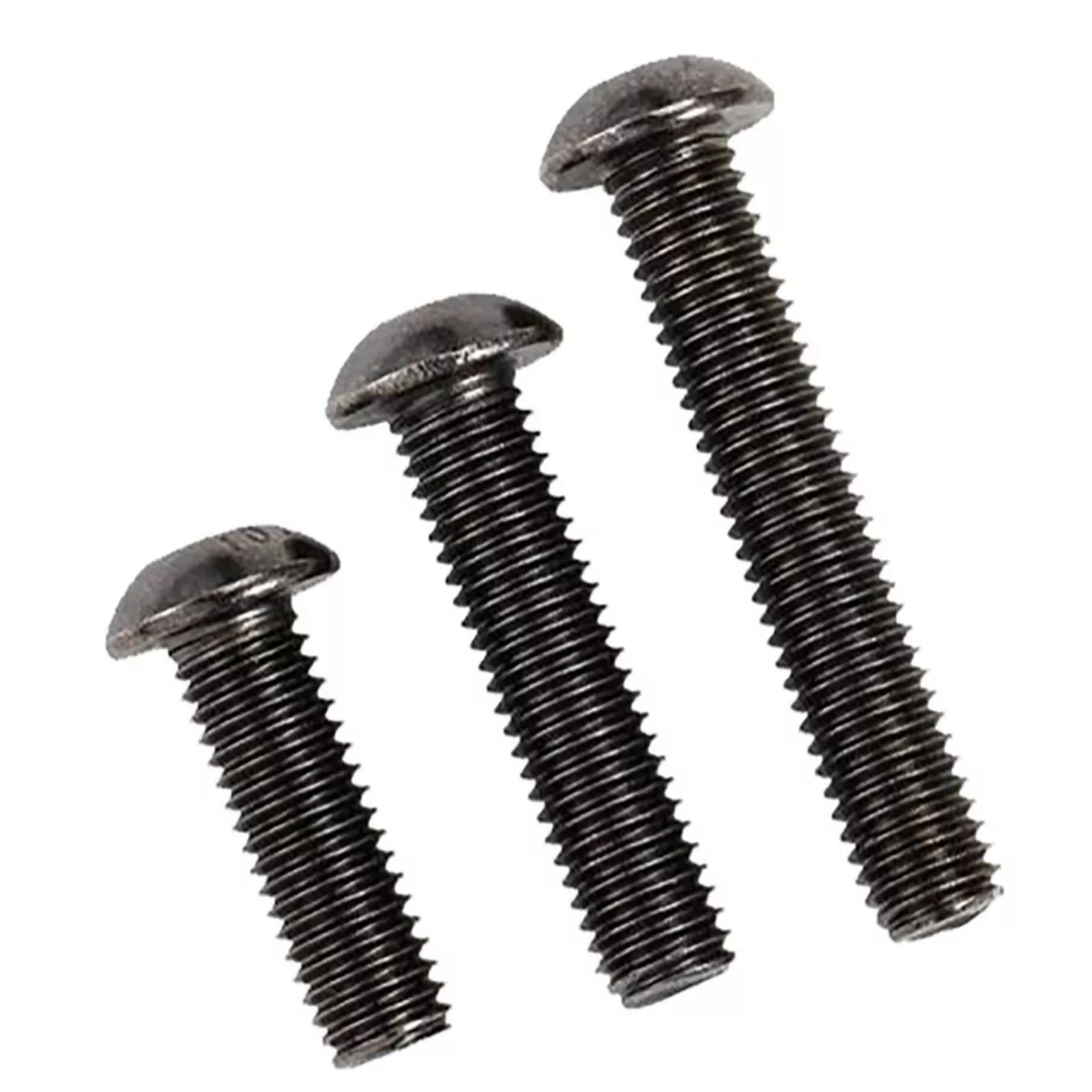 M2 M2.5 M3  Black Alloy Steel Allen Hex Socket Button Head Screw Bolt 4mm-30mm