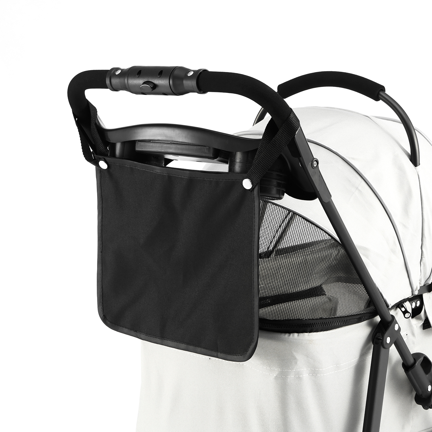 Hundewagen 3 in 1 Hundebuggy klappbar für Hunde & Katzen bis 15 kg Katzenbuggy - Bild 20 von 25