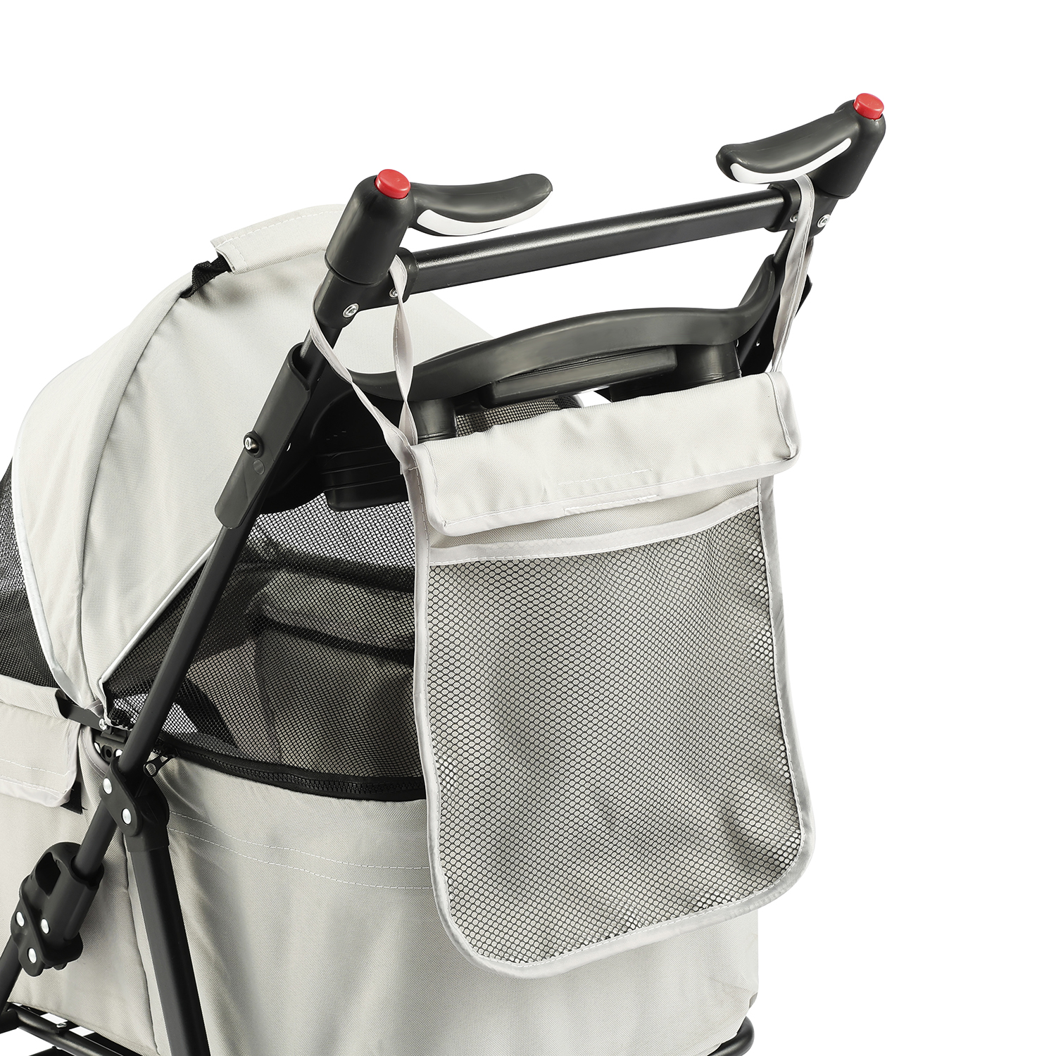 Hundewagen 3 in 1 Hundebuggy klappbar für Hunde & Katzen bis 15 kg Katzenbuggy - Bild 23 von 25