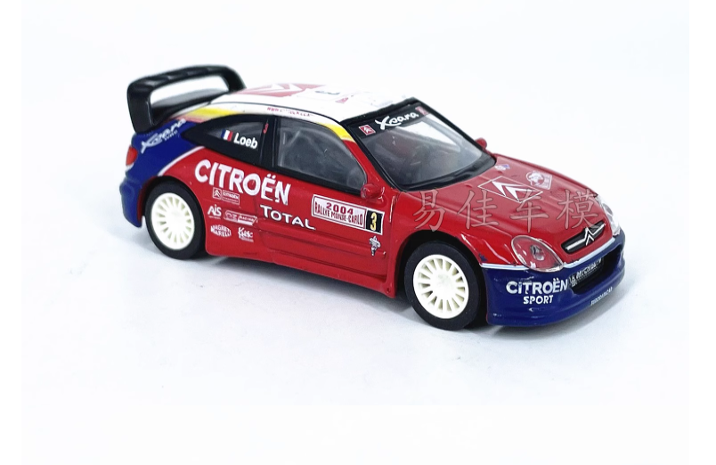 1:64 Citroen racing alloy car model static ornaments HIGH SPEED