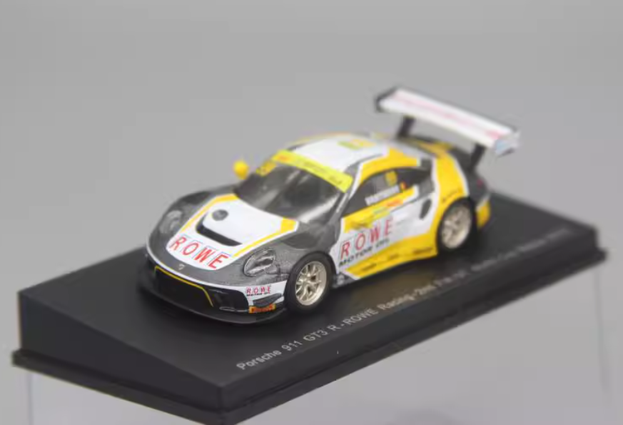 Spark 1:64 racing model 2019 Macau GT World Cup 991 911 GT3 R for Porsche