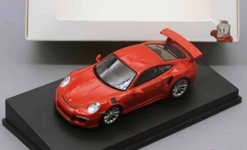 Spark 1:64 Porsche 911 991 GT3 RS Collection Ornament 2016 Alloy Car Model