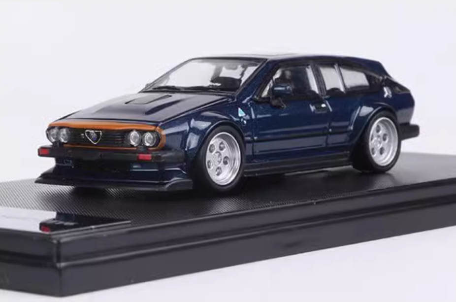 TPC 1: 64 Alfa Romeo GTV6 Wide Body Modified Open End Alloy Car Model Collect gi - Picture 17 of 18
