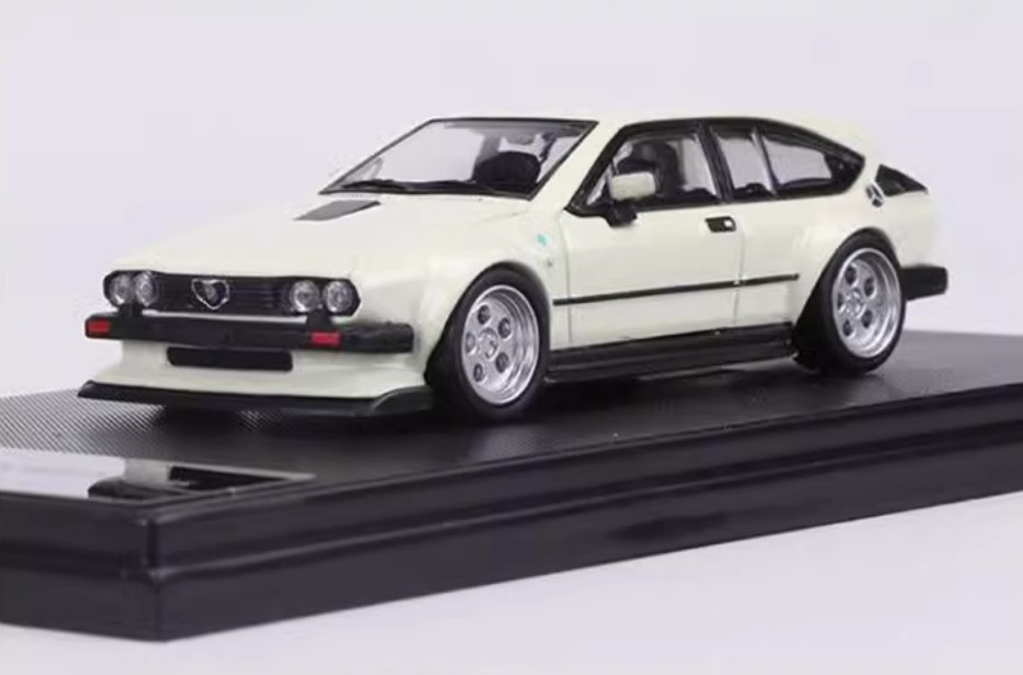TPC 1: 64 Alfa Romeo GTV6 Wide Body Modified Open End Alloy Car Model Collect gi - Picture 18 of 18