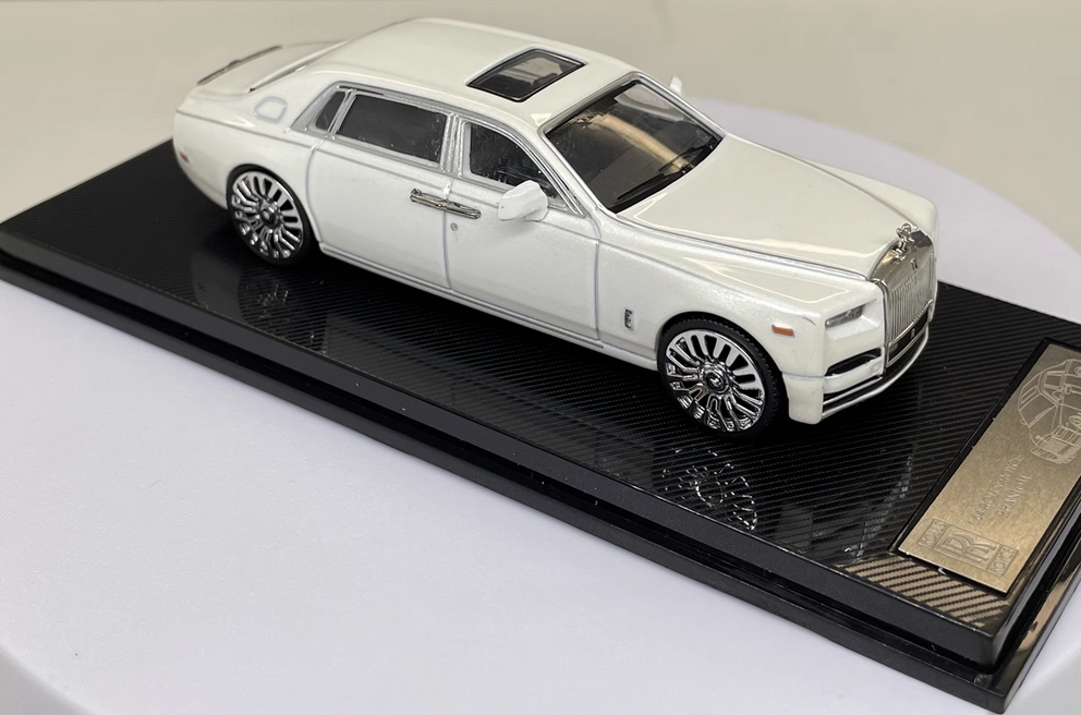 SC1: 64 Rolls Royce Phantom 8th Generation Alloy Car Model Ornament Collection - Picture 19 of 19