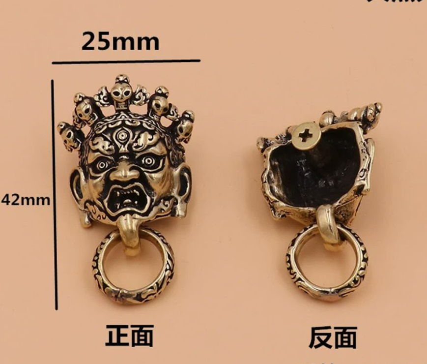 1pc Devil Conchos Screwback Rivets Brass Screw Rivet Connectors Leather Crafts A