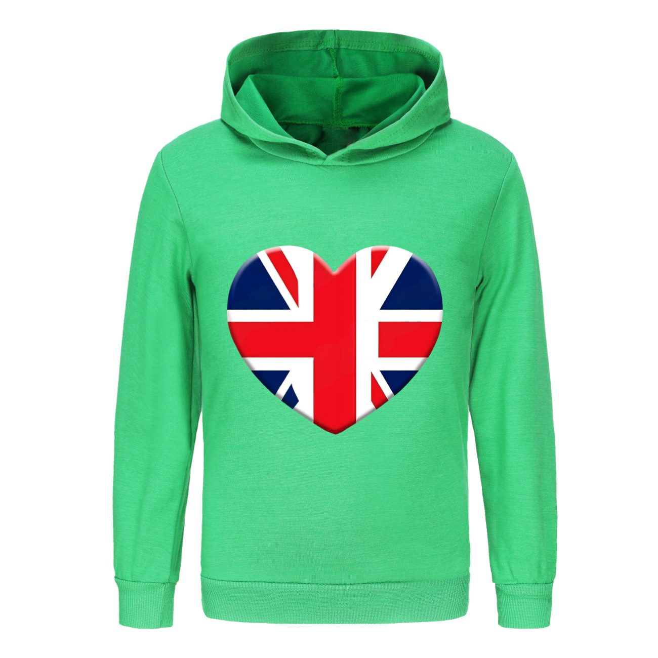Girls Boy VE Days Union Jack Flag Hoodies Sweatshirt Kids Casual Jumper Pullover - Picture 26 of 41