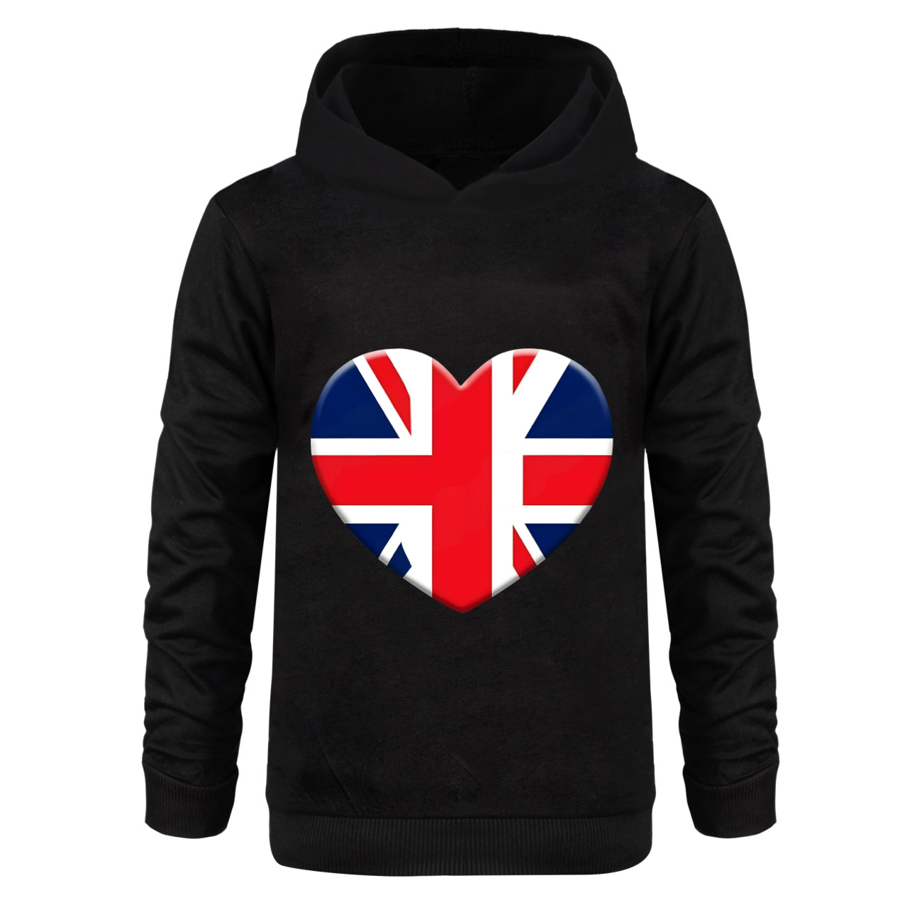 Girls Boy VE Days Union Jack Flag Hoodies Sweatshirt Kids Casual Jumper Pullover - Picture 28 of 41