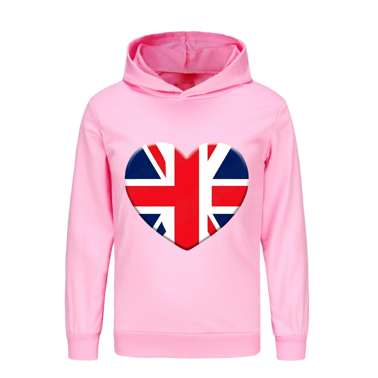 Girls Boy VE Days Union Jack Flag Hoodies Sweatshirt Kids Casual Jumper Pullover - Picture 36 of 41
