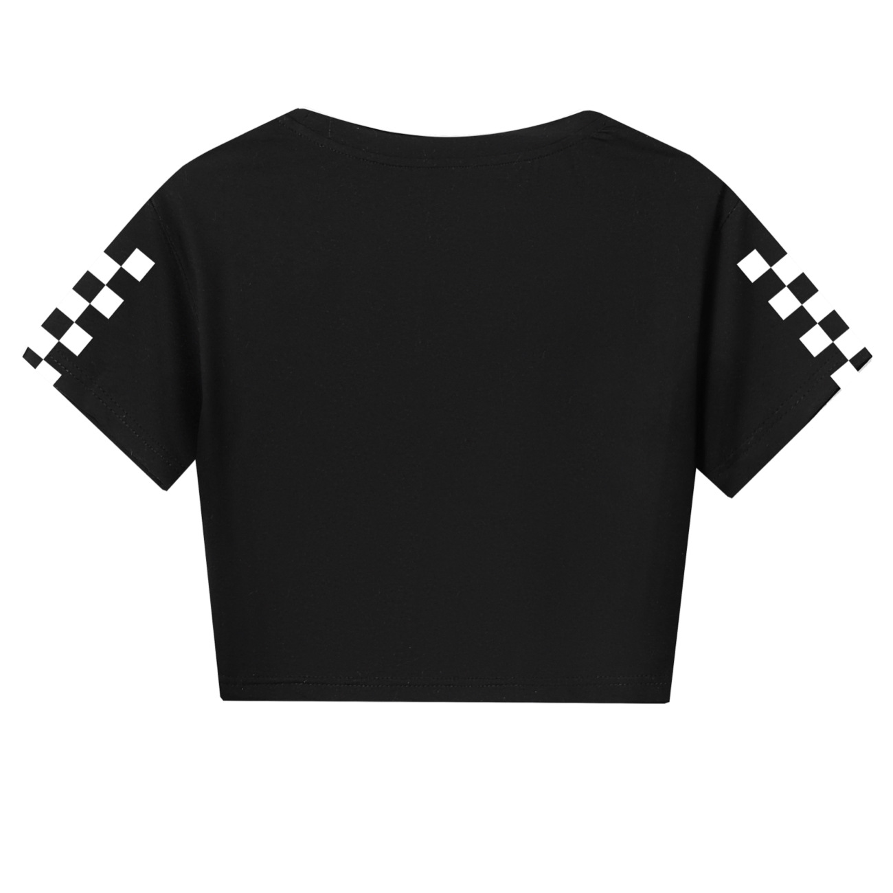 Girls Demon Hunters Crop Tops Cotton T-Shirt Kids Casual Summer Short Sleeve Tee - Picture 14 of 35