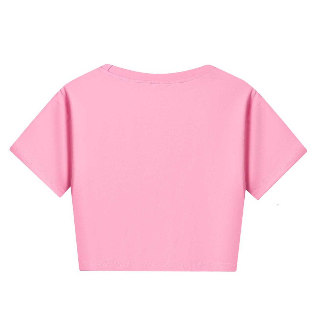 Girls Demon Hunters Crop Tops Cotton T-Shirt Kids Casual Summer Short Sleeve Tee - Picture 31 of 35