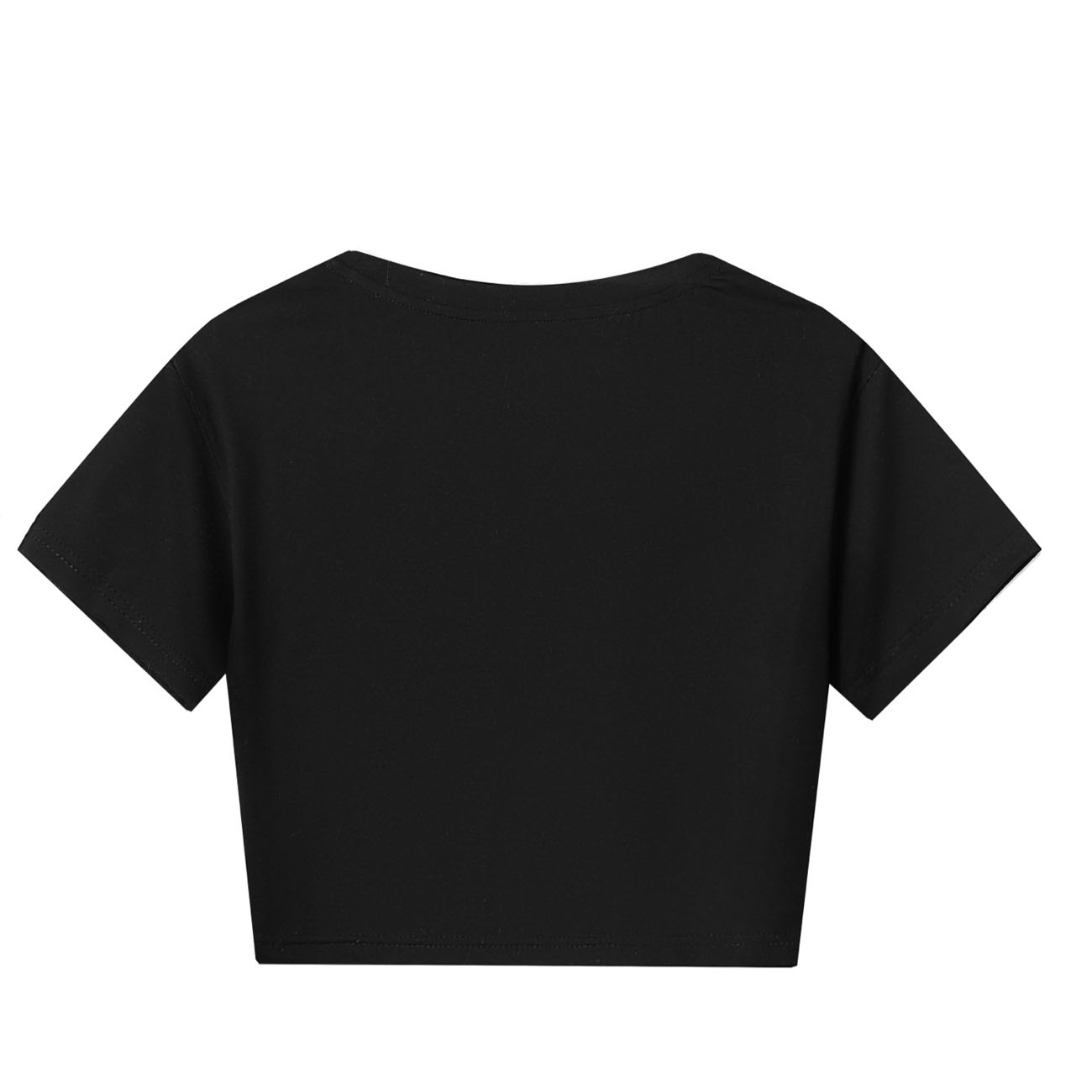 Girls Demon Hunters Crop Tops Cotton T-Shirt Kids Casual Summer Short Sleeve Tee - Picture 29 of 35