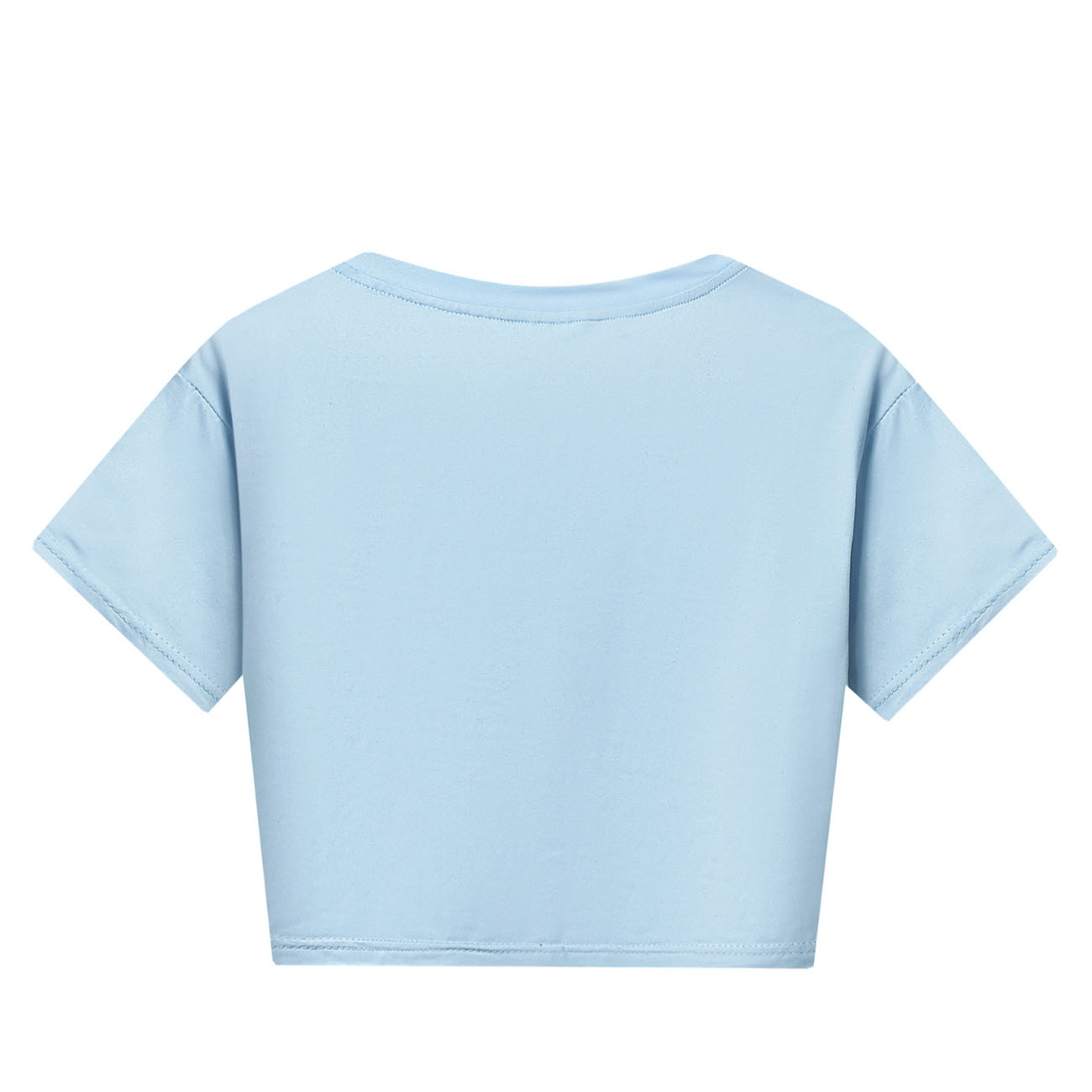 Girls Demon Hunters Crop Tops Cotton T-Shirt Kids Casual Summer Short Sleeve Tee - Picture 27 of 35
