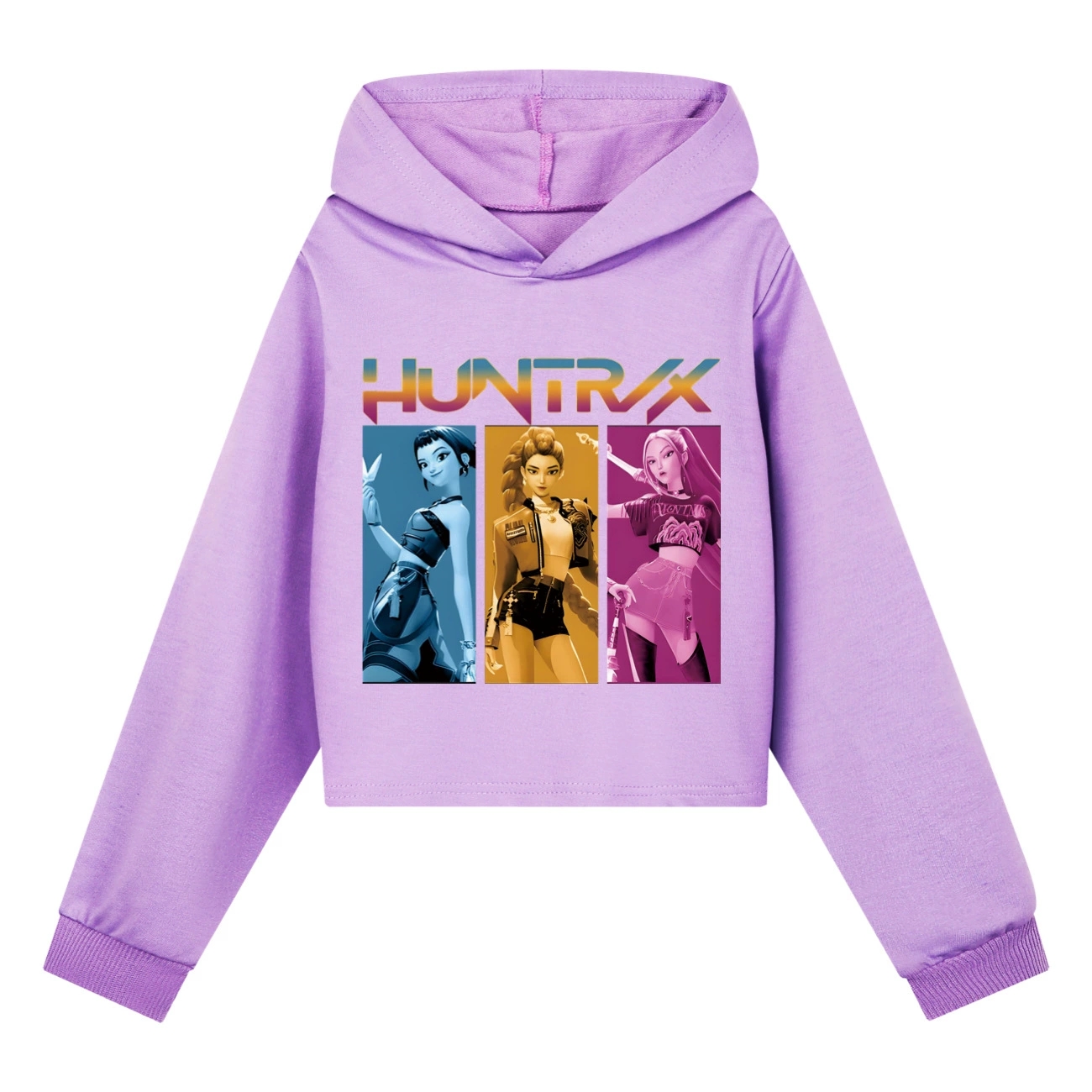 Girls Demon Hunters Hoodies K-POP Kids Casual Sweatshirt Pullover Jumper Tops Uk