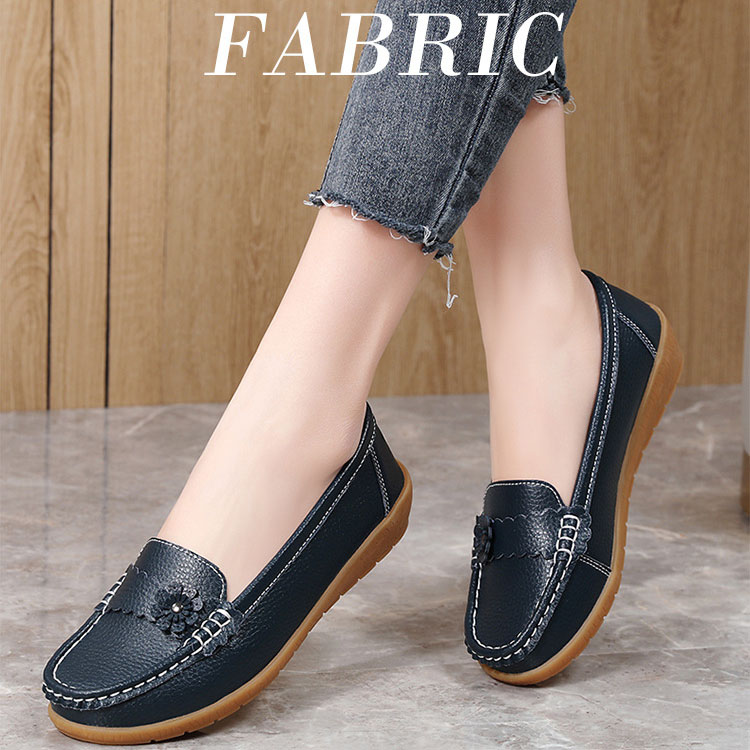 Soft Ladies Womens Flats Comfy Work Office Loafers Slip On Driving Work Shoes UK - Picture 16 of 41