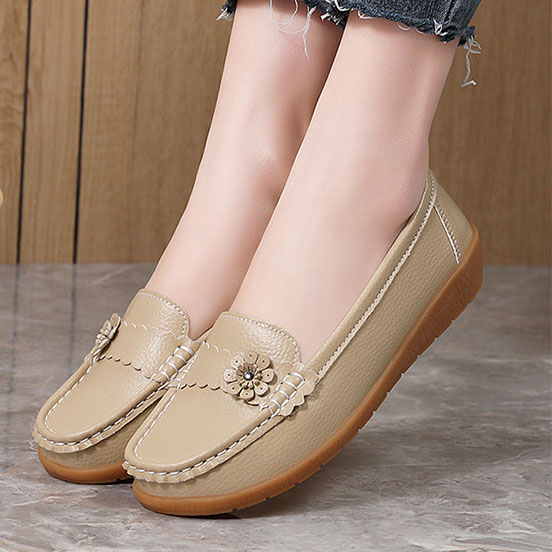 Soft Ladies Womens Flats Comfy Work Office Loafers Slip On Driving Work Shoes UK - Picture 25 of 41