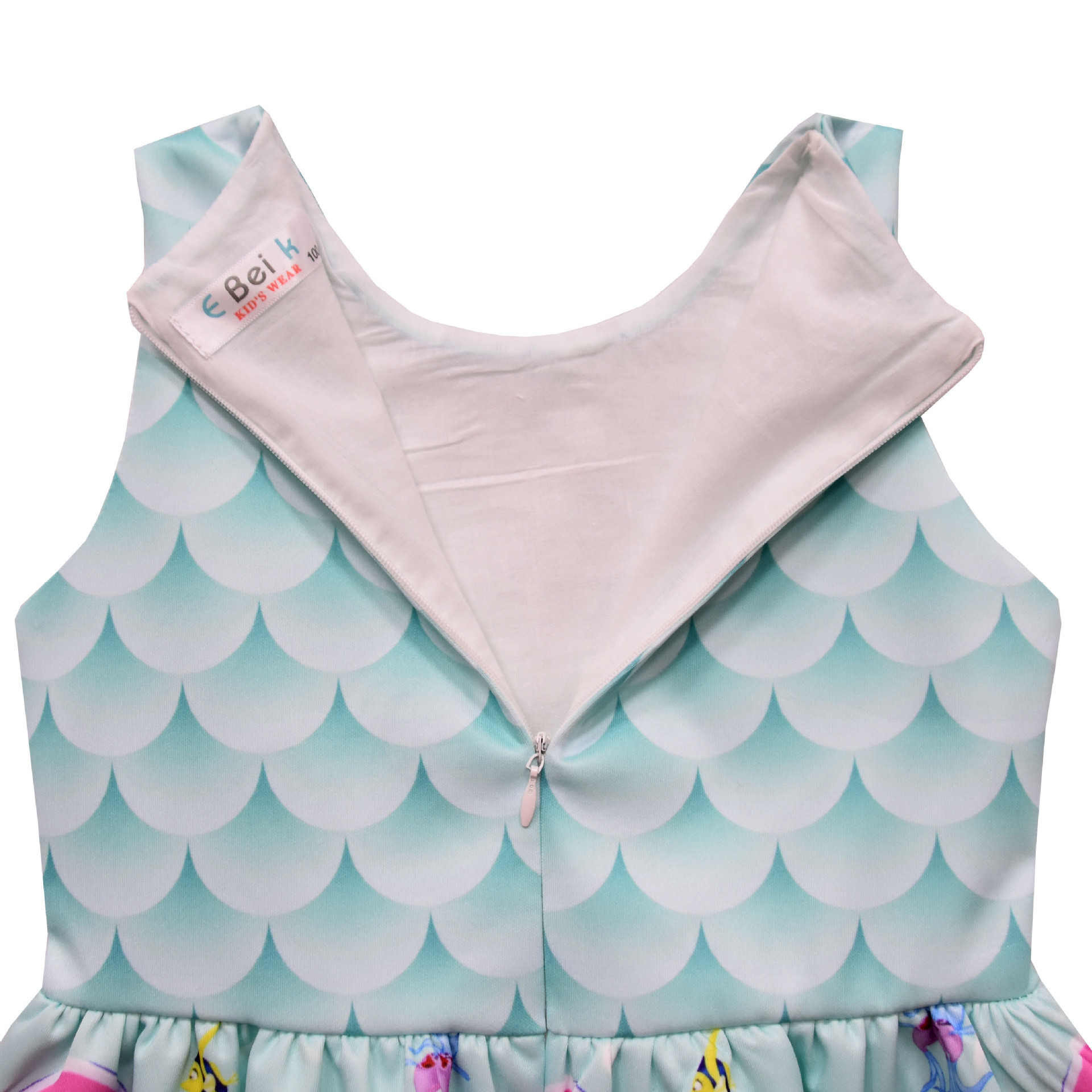 Girls The Little Mermaid Ariel Princess Dress Cosplay Birthday Party Fancy Skirt - Picture 6 of 58