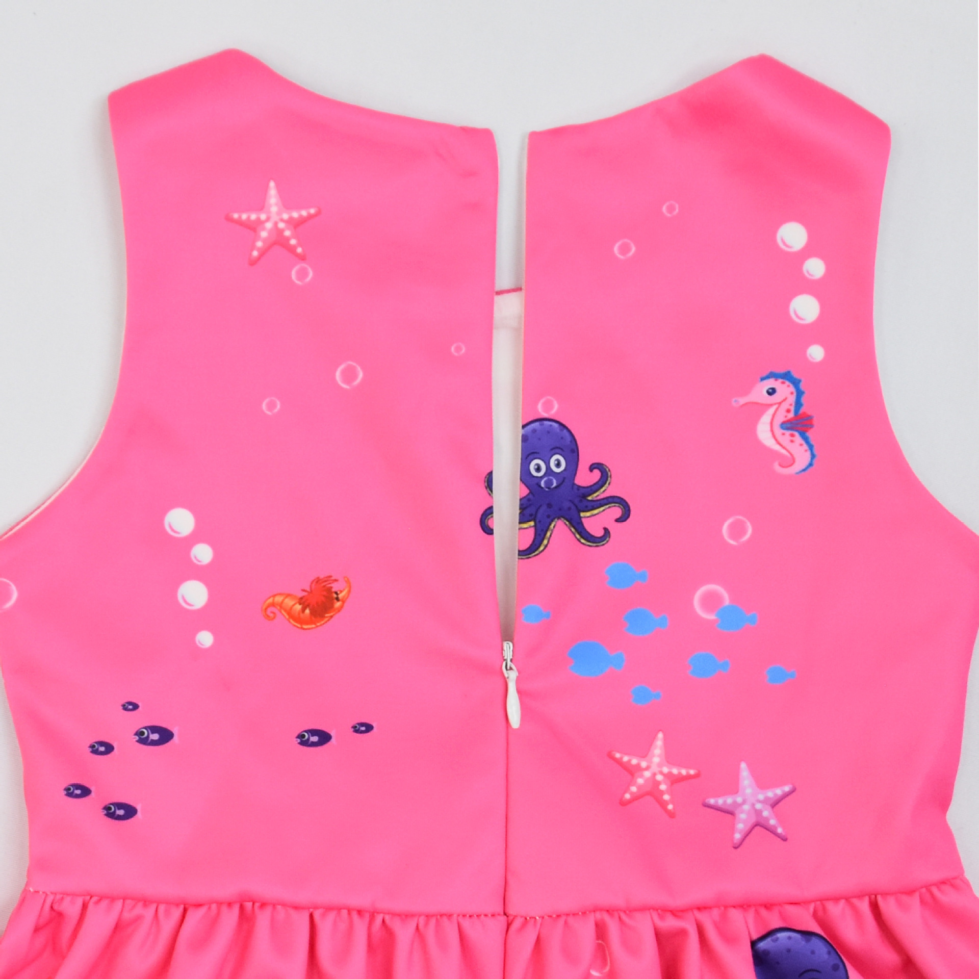 Girls The Little Mermaid Ariel Princess Dress Cosplay Birthday Party Fancy Skirt - Picture 13 of 58