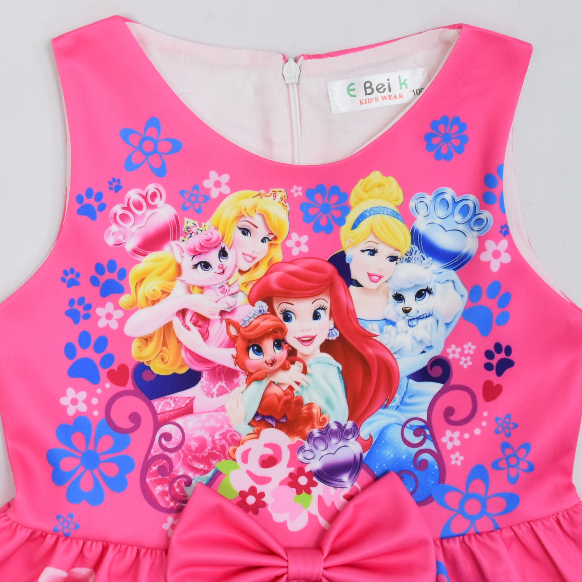Girls The Little Mermaid Ariel Princess Dress Cosplay Birthday Party Fancy Skirt - Picture 45 of 58