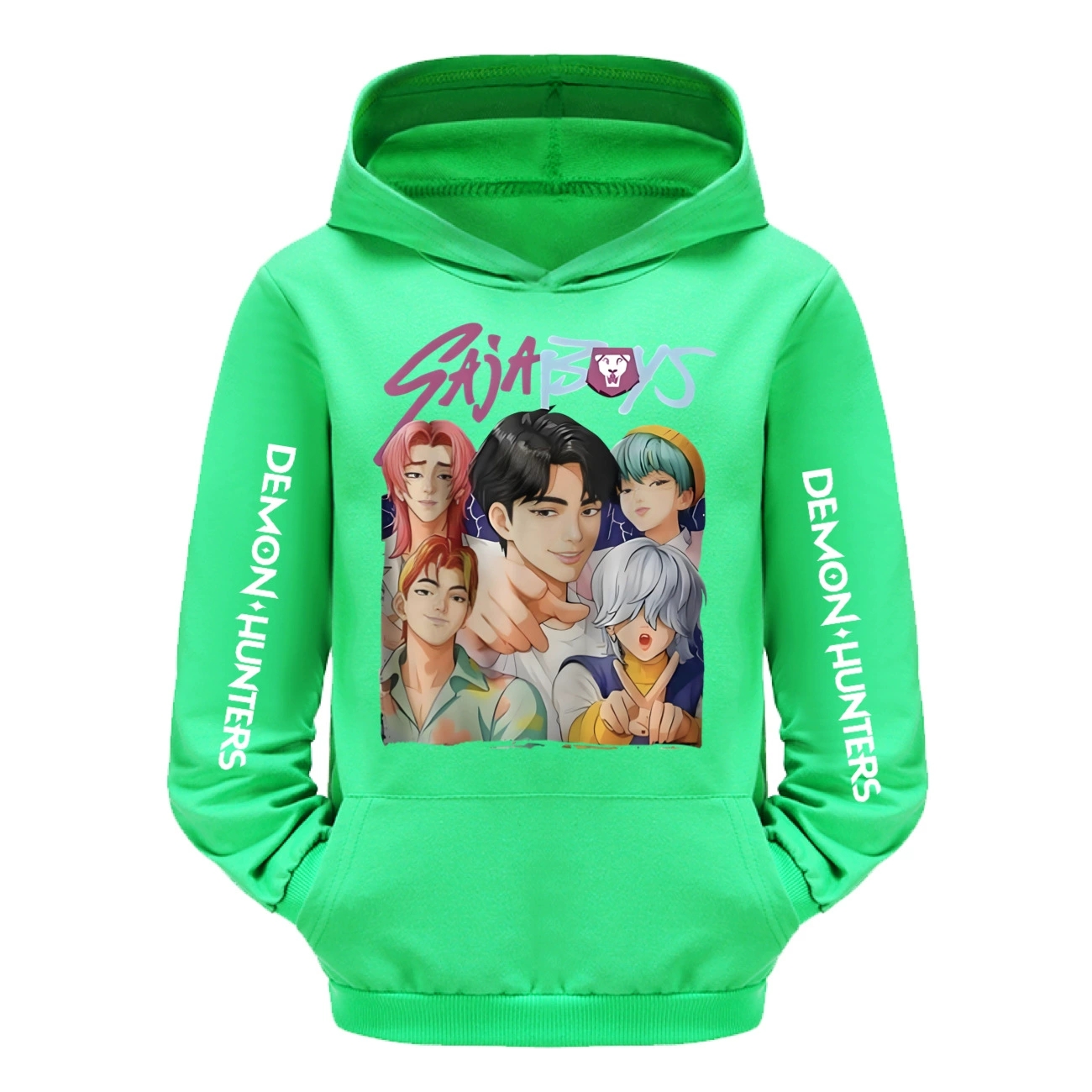 Kids Girls Saja Boys KPOP Demon Hunters Hoodies Hoody Sweatshirt Pullover Top - Picture 8 of 16