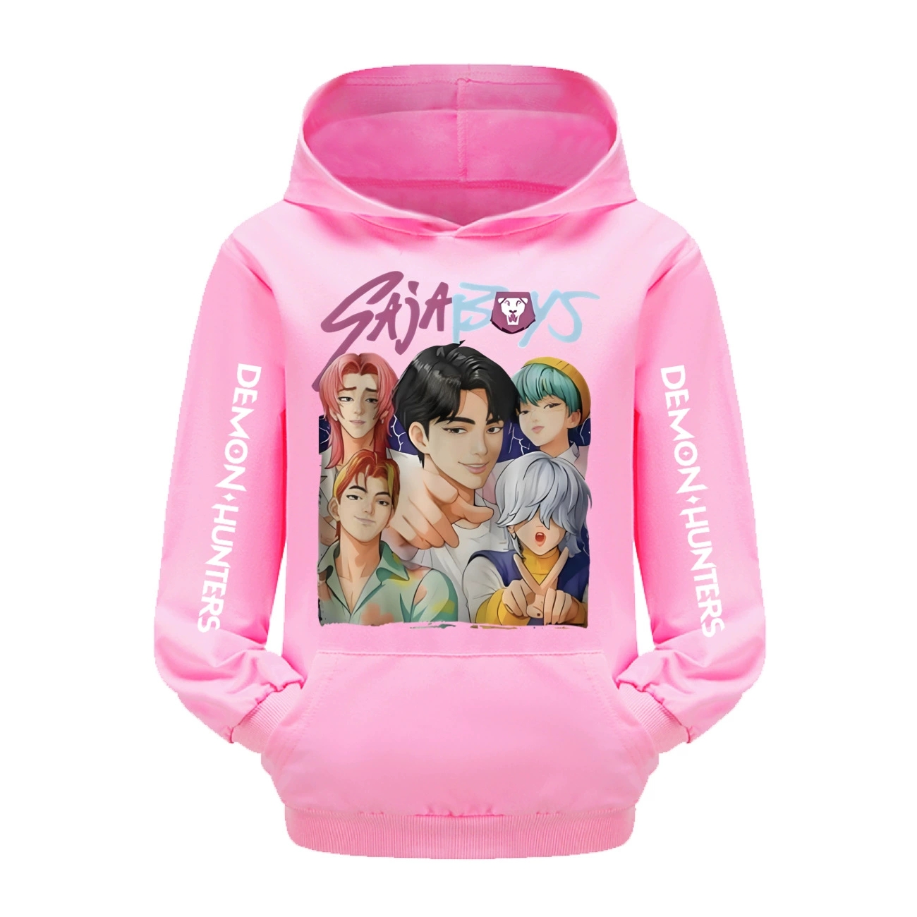 Kids Girls Saja Boys KPOP Demon Hunters Hoodies Hoody Sweatshirt Pullover Top - Picture 13 of 16