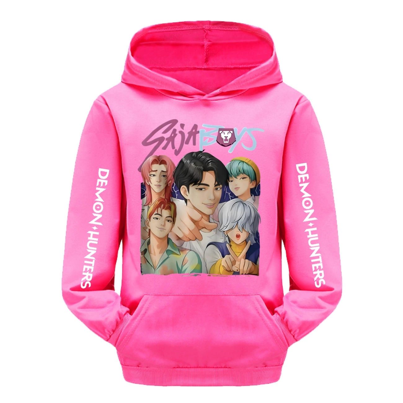 Kids Girls Saja Boys KPOP Demon Hunters Hoodies Hoody Sweatshirt Pullover Top - Picture 14 of 16