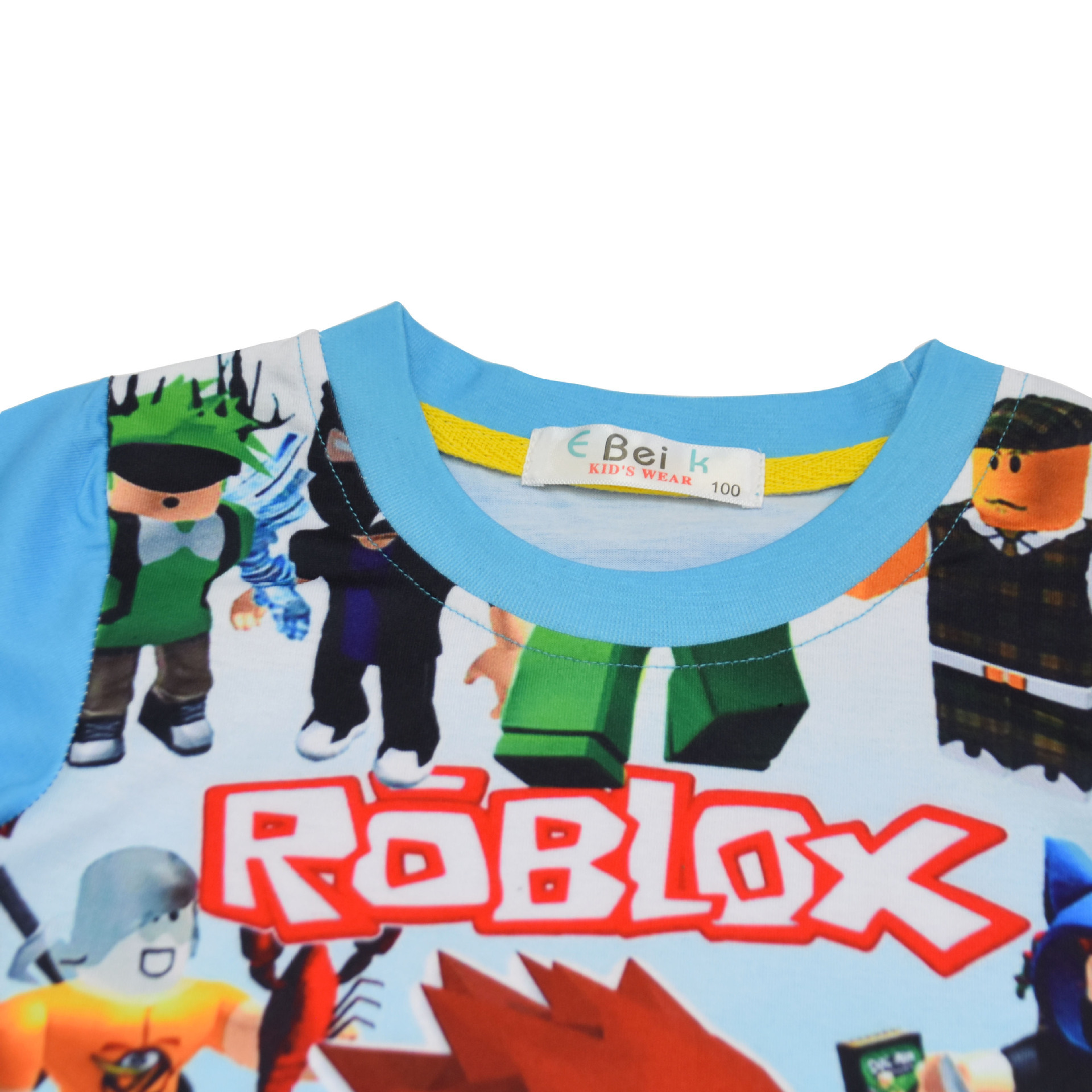 Boys Girls Roblox Long Sleeve T-Shirt Shorts Outfits Sets Tracksuits Pyjamas Set - Picture 7 of 138