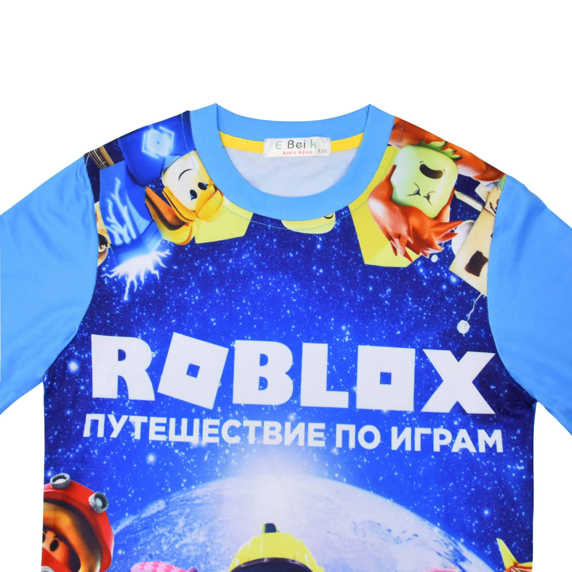 Boys Girls Roblox Long Sleeve T-Shirt Shorts Outfits Sets Tracksuits Pyjamas Set - Picture 25 of 138