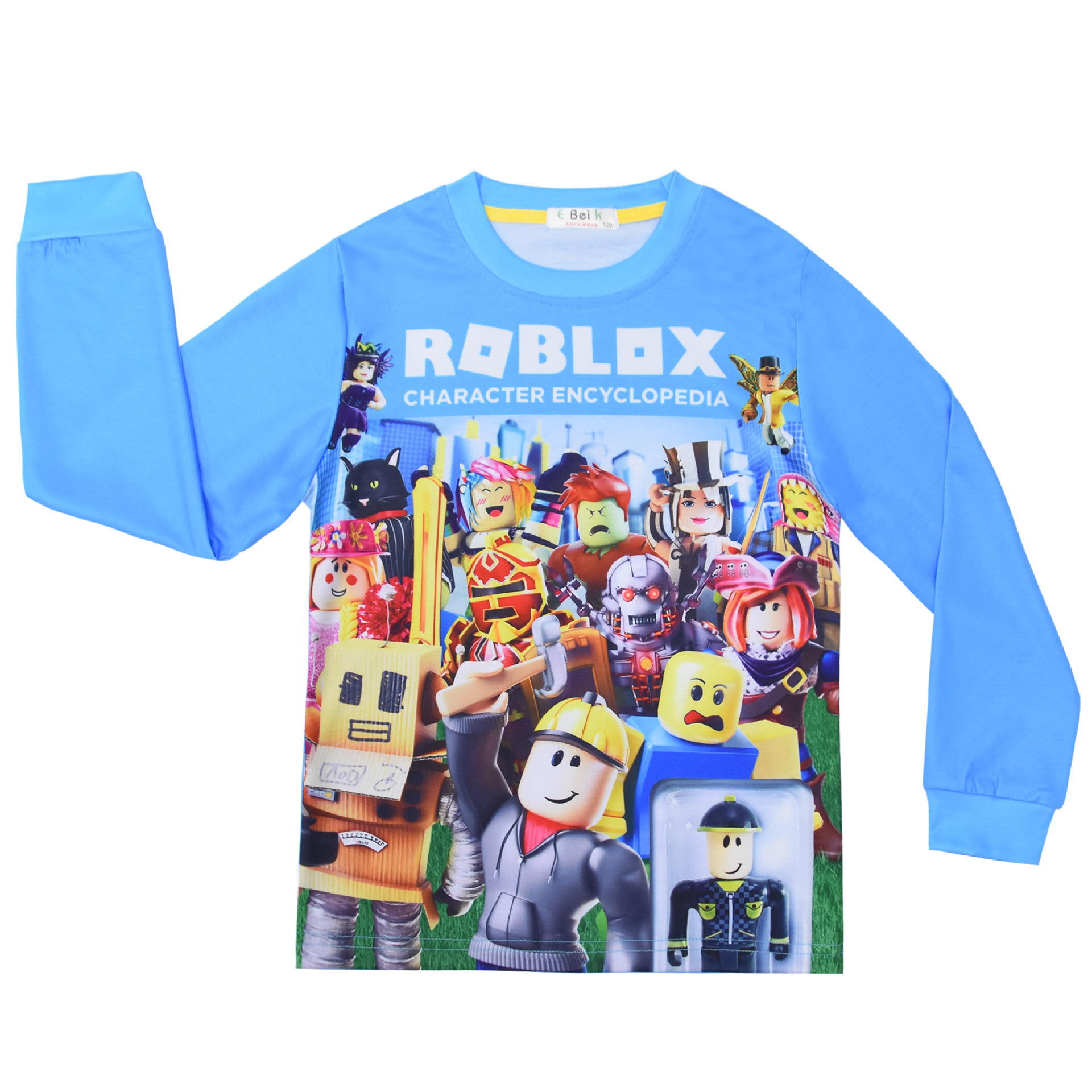 Boys Girls Roblox Long Sleeve T-Shirt Shorts Outfits Sets Tracksuits Pyjamas Set - Picture 44 of 138
