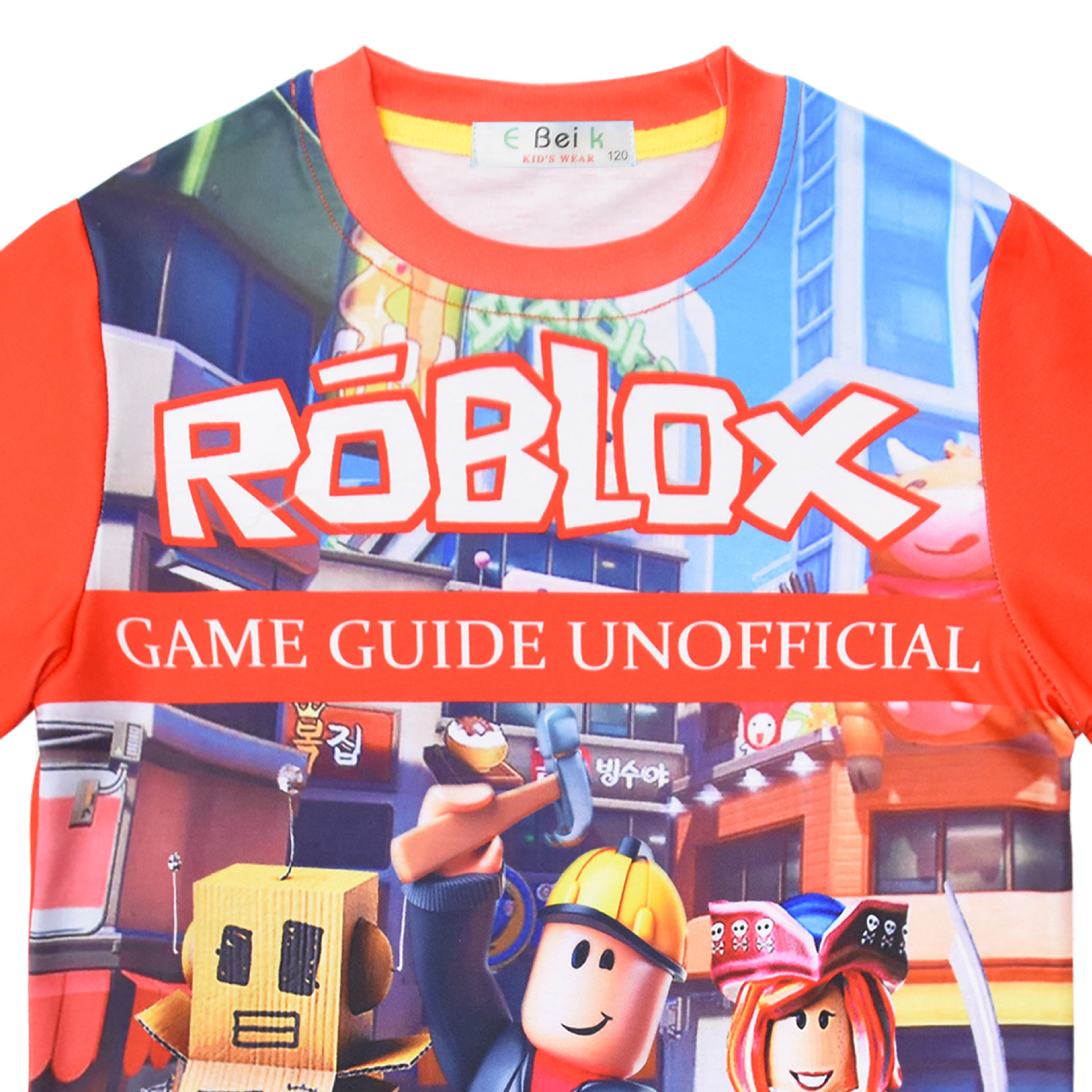 Boys Girls Roblox Long Sleeve T-Shirt Shorts Outfits Sets Tracksuits Pyjamas Set - Picture 56 of 138