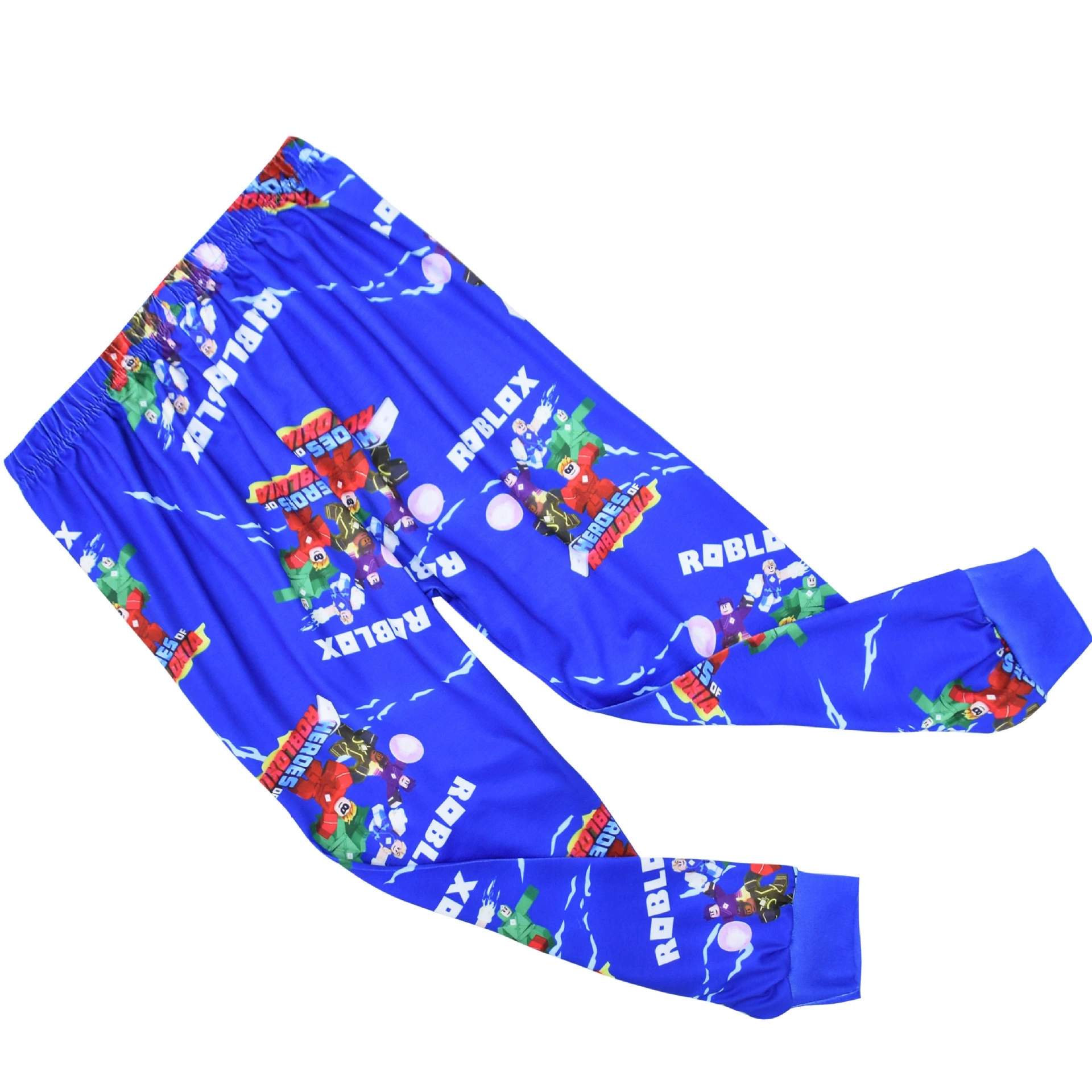 Boys Girls Roblox Long Sleeve T-Shirt Shorts Outfits Sets Tracksuits Pyjamas Set - Picture 65 of 138