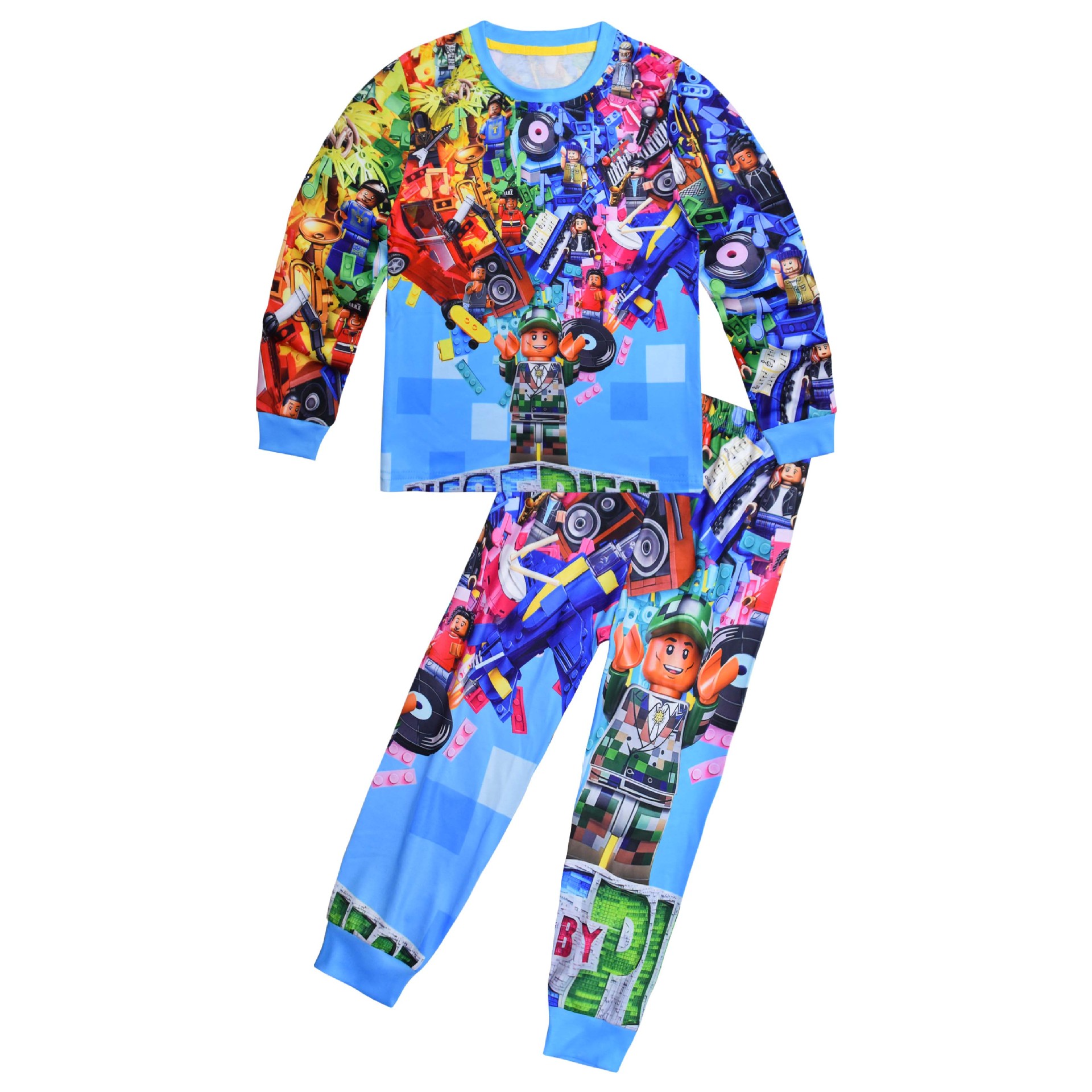 Boys Girls Roblox Long Sleeve T-Shirt Shorts Outfits Sets Tracksuits Pyjamas Set - Picture 94 of 138
