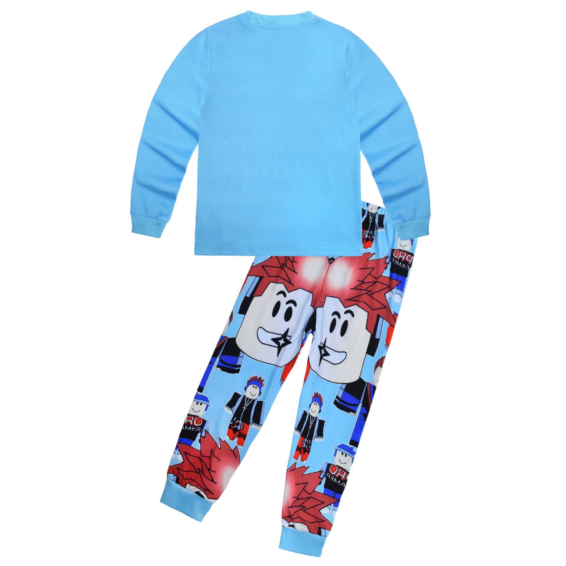Boys Girls Roblox Long Sleeve T-Shirt Shorts Outfits Sets Tracksuits Pyjamas Set - Picture 106 of 138